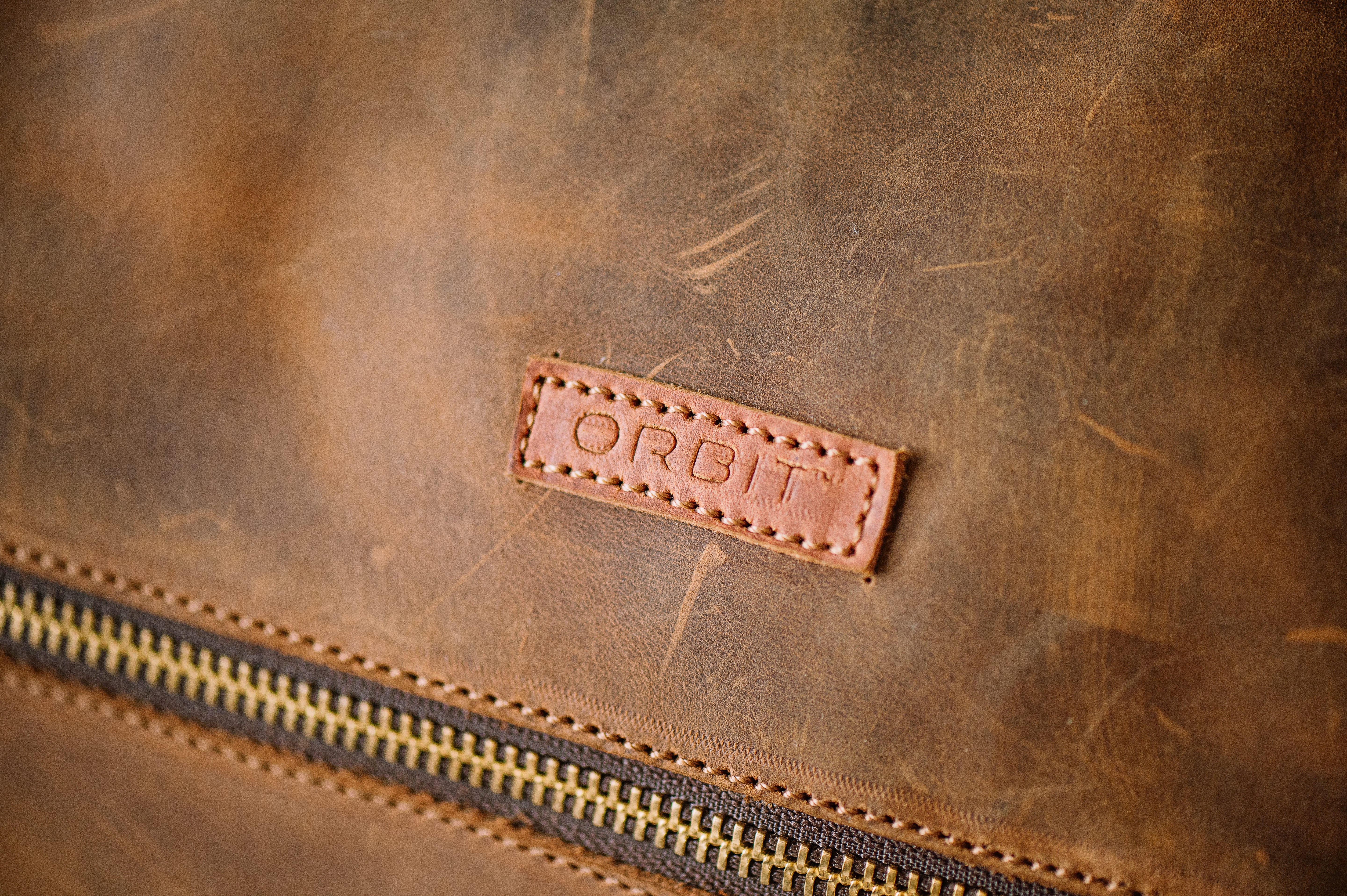 Leather Barrel Bag