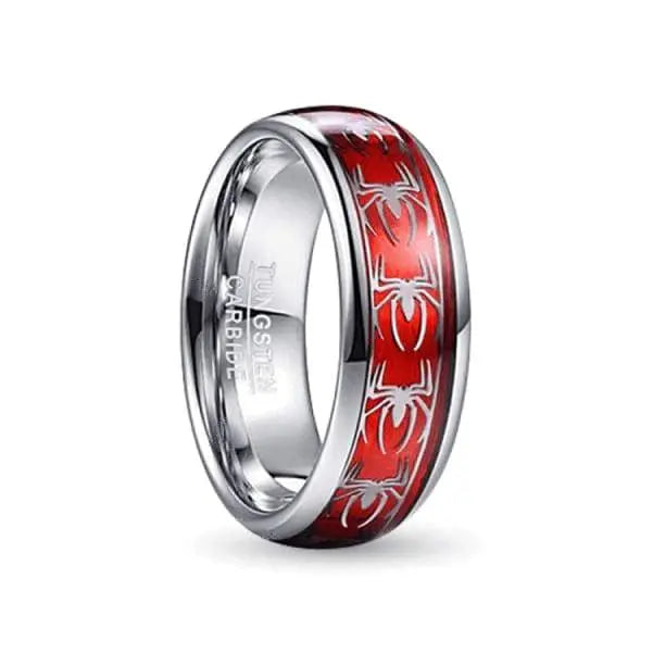 Red deals tungsten ring