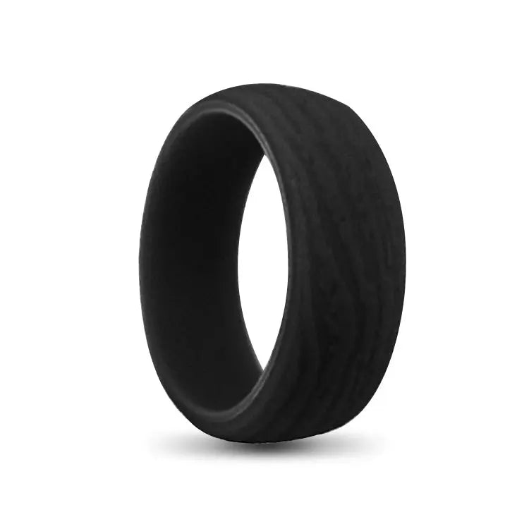 Mens silicone tire on sale ring